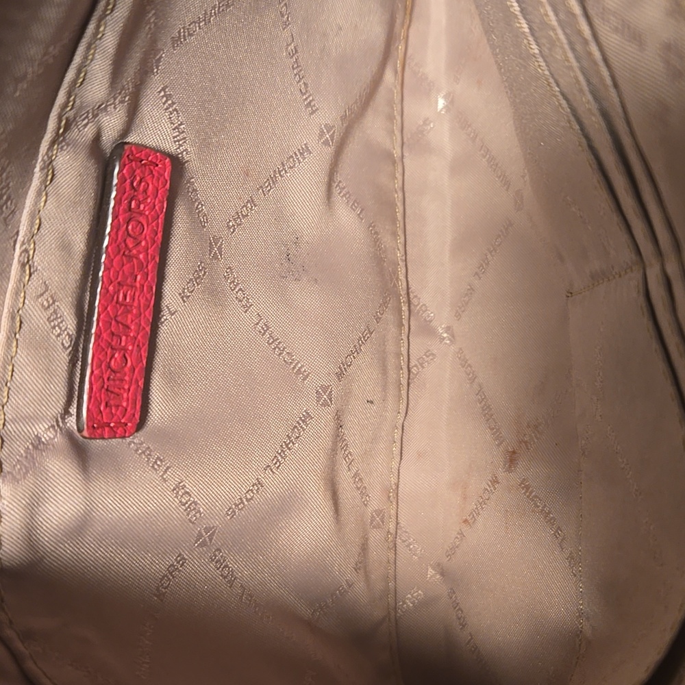 Michael Kors Pink Leather Wristlet - Picture 3 of 8